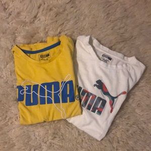 PUMA tees size 10/12